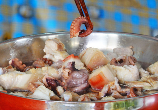 石巨乾(章魚乾)